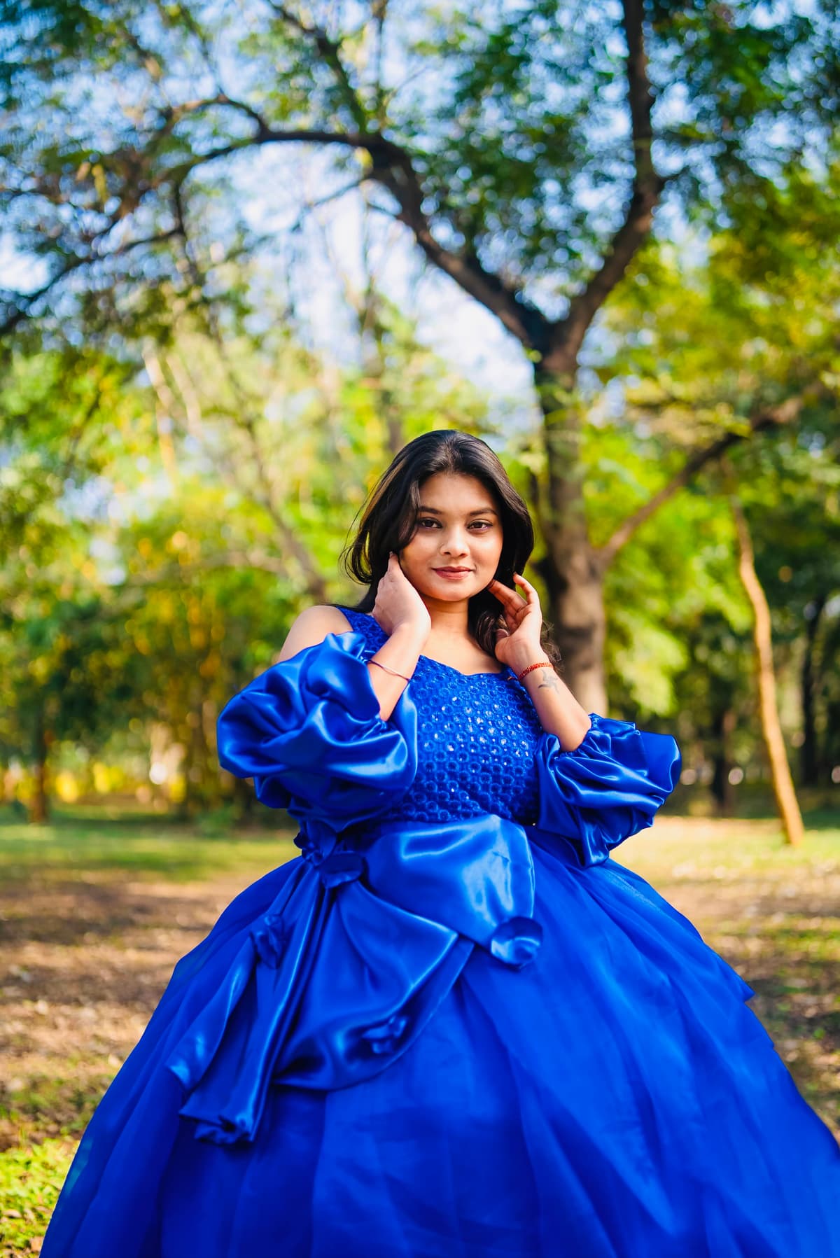 Royal Azure Ball Gown | Blue Gown