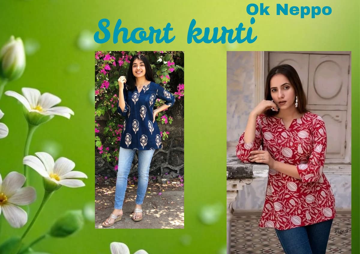 Designing & Stitching Short Kurtis